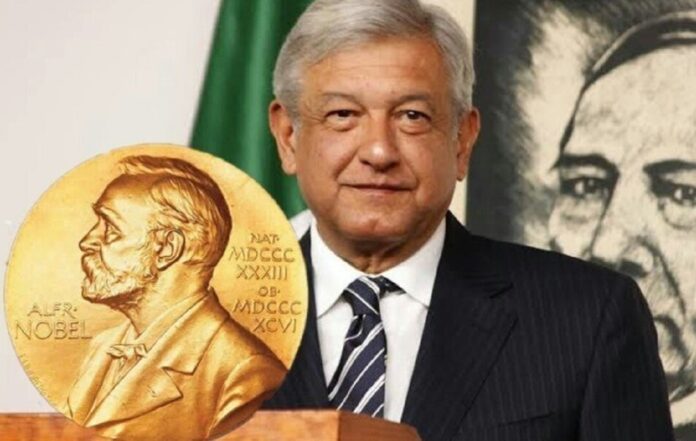 Un reportero planteó la creación de un comité desde el Gobierno de México para nominar al presidente López Obrador.