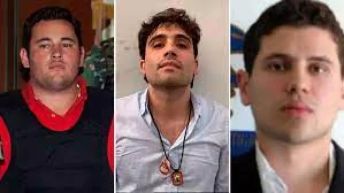 Ahora ya son dos hijos de ‘El Chapo’ Guzmán, colocados en el famoso registro dominado por mexicanos.