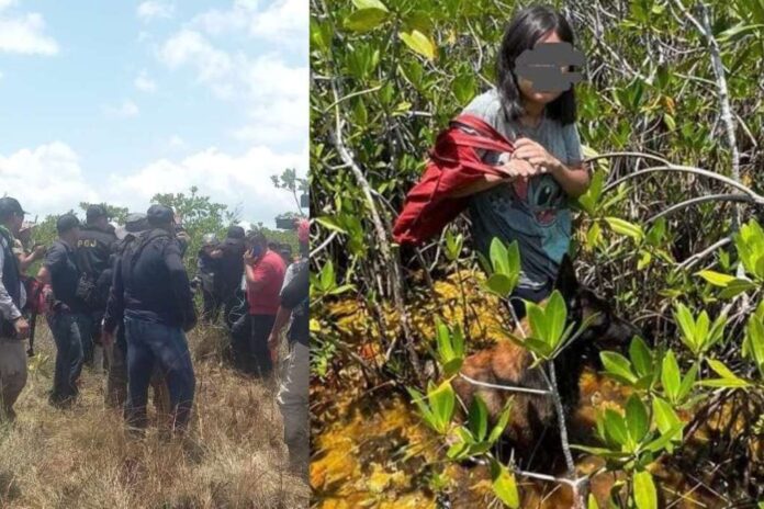 Iris Onahí Córdoba, estuvo extraviada alrededor de siete días en un manglar en Chetumal; fue “Yeik”, un perro del H. Cuerpo de Bomberos quién dio con su paradero.