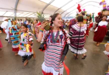 Conferencia de prensa: “Julio, mes de la Guelaguetza”. Autoridades de gobierno de Oaxaca ofrecen detalles de las actividades a realizarse en el mes de julio, mes de la Guelaguetza
