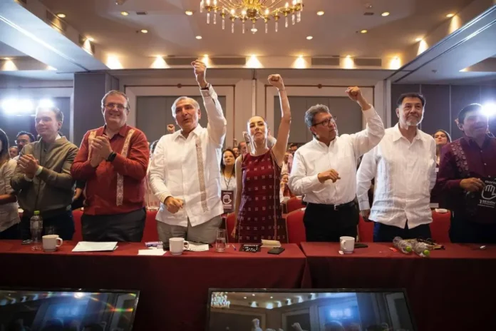 Lo anterior, derivado del registro que inicio el partido Morena para definir, a través de una encuesta, al coordinador de los Comités de Defensa de la Cuarta Transformación.