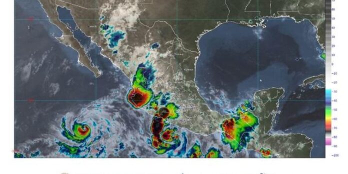 649efa9de5d3e Se desplaza paralelamente a las costas de Colima, Jalisco y Michoacán