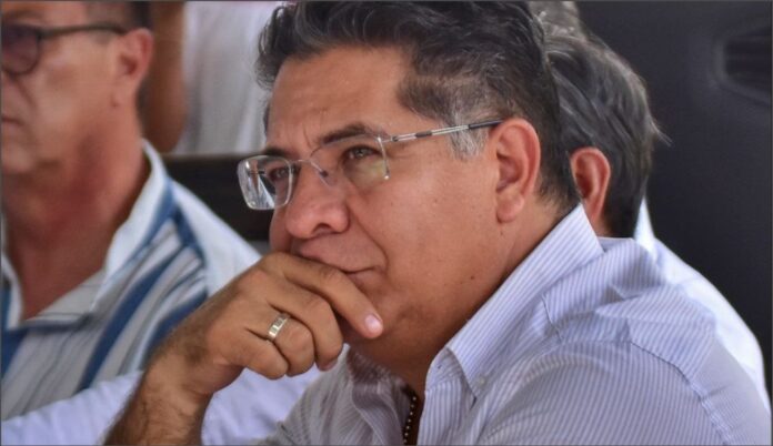 Rabindranath_Salazar_Solorio “Sí, sí, vamos a ver los espacios”, dijo Rabindranath Salazar Solorio a medios