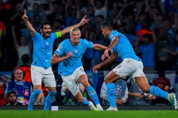 El Manchester City derrotó 1-0 al Inter de Milán en Estambul, con gol del español Rodri