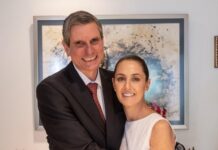 Claudia Sheinbaum contrajo nupcias con Jesús María Tarriba